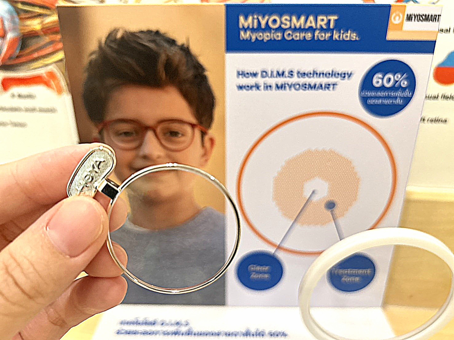 ชุดเลนส์ทดลอง สำหรับเลนส์ชะลอสายตาสั้น