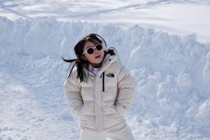 น้องไอริส กับแว่นตาสวยหวาน